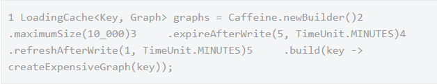 java缓存框架教程，Caffeine内存缓存框架